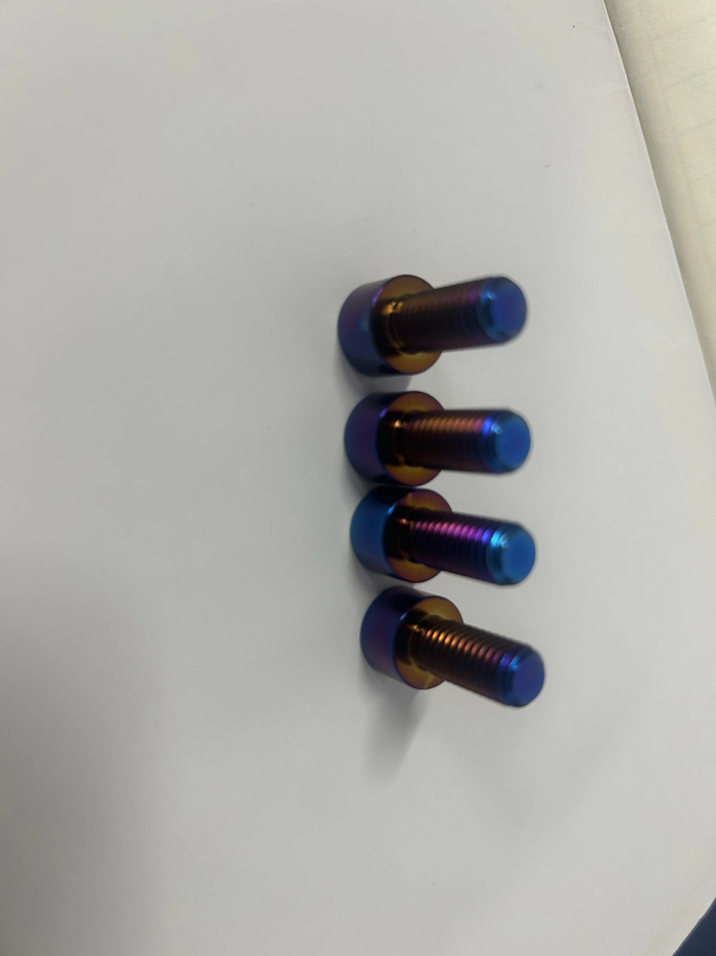 4 titanium direct mount bolts