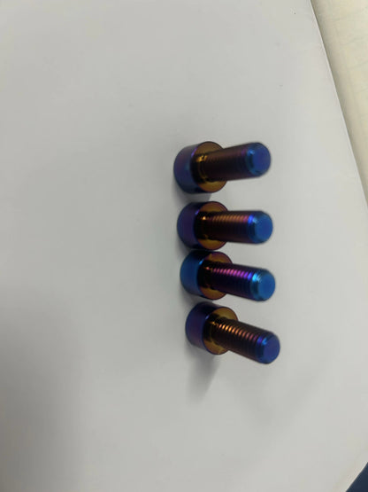 4 titanium direct mount bolts