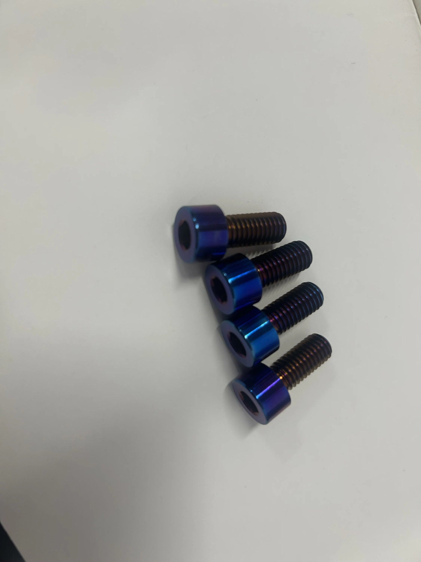 4 titanium direct mount bolts