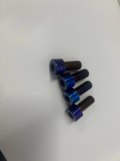4 titanium direct mount bolts