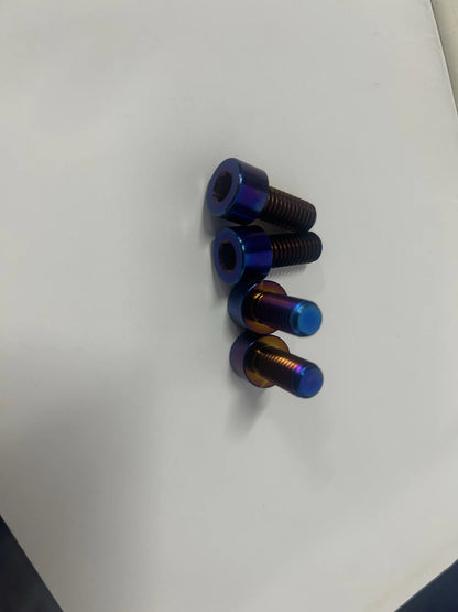4 titanium direct mount bolts