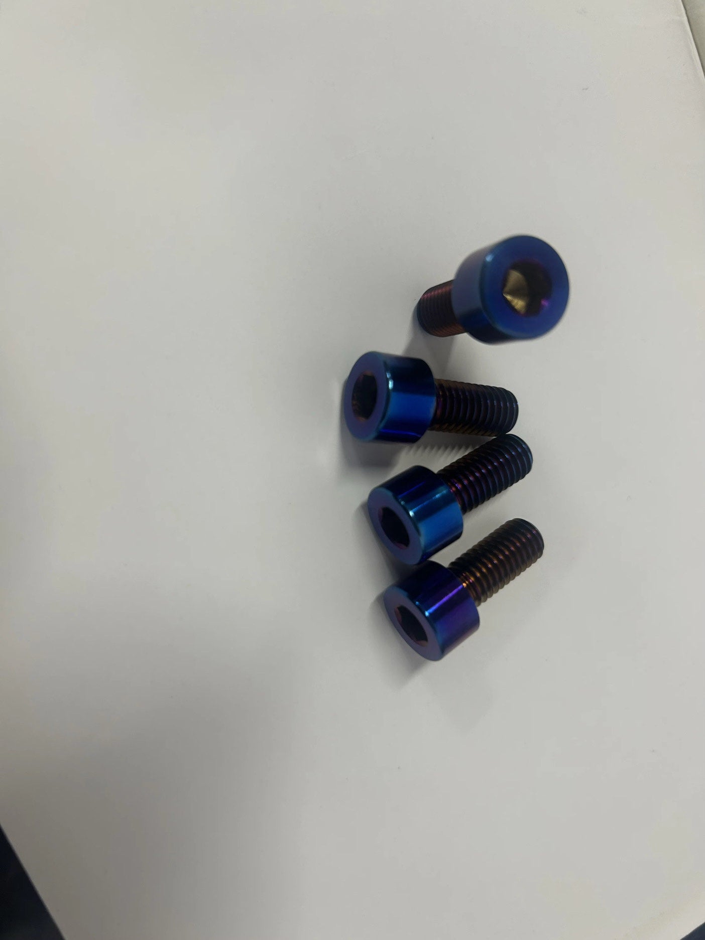 4 titanium direct mount bolts