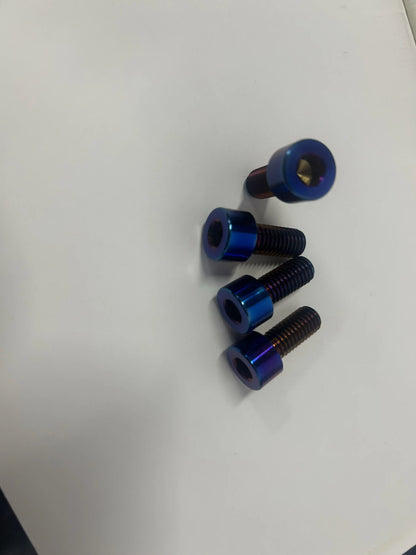 4 titanium direct mount bolts